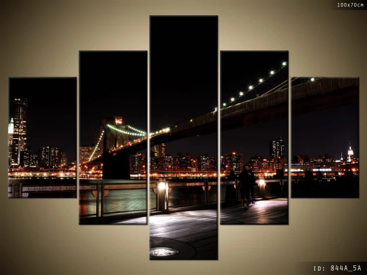 modny_obraz-miejscowości-noc-Brooklyn Bridge - 844A_5A.jpg